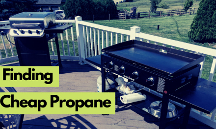 Finding cheap propane for your grills and griddles