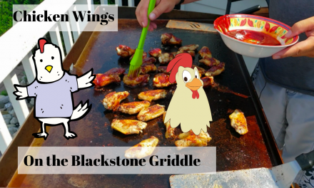 Chicken Wings on the Blackstone Griddle