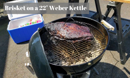 Beef Brisket on the 22″ Weber Kettle