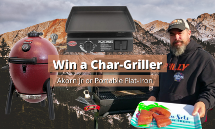 5000 Subscriber Contest – Win a Char-Griller Akorn Jr or Portable Flat-Iron!
