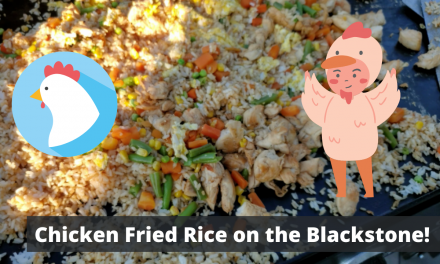Chicken Fried Rice on the Blackstone Griddle!
