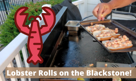 Lobster rolls on the Blackstone Griddle