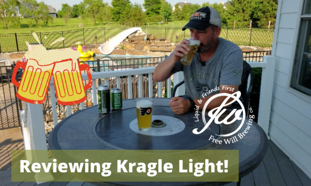 Reviewing Kragle Light – a new light beer from Freewill Brewing Co.