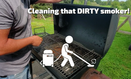 Clean that DIRTY Smoker!!