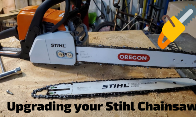 Upgrading your chainsaw bar, chain and felling bars