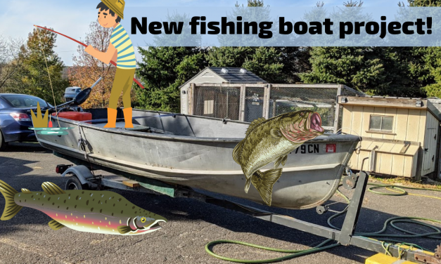 New fishing boat project!  $600 – Did I get a deal?  ??