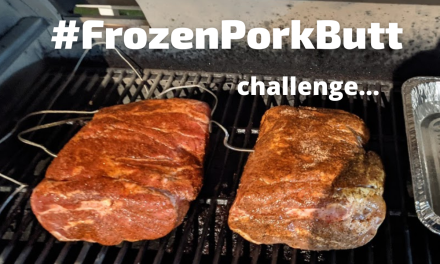 Frozen Pork Butt Challenge – #FrozenPorkButt on Char-Griller Gravity 980