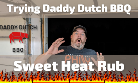 Trying Daddy Dutch “Sweet Heat” on some wings!