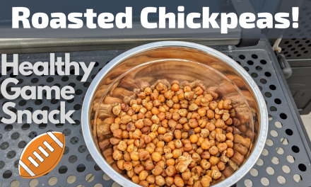 Roasted Chickpeas on the Char-Griller Gravity 980!