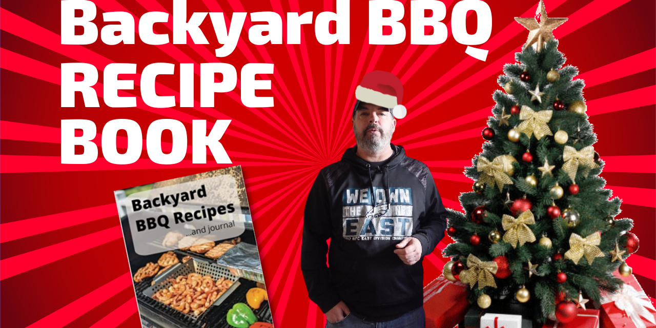Check out my new Backyard BBQ Recipe Book and Journal!