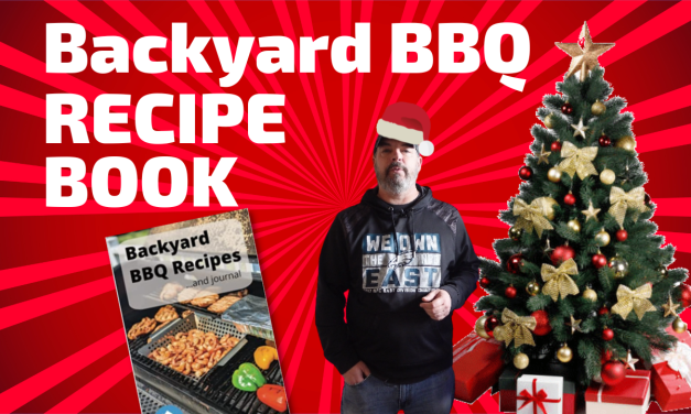 Check out my new Backyard BBQ Recipe Book and Journal!