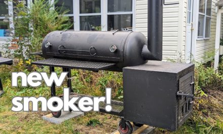 New Reverse Flow Offset Smoker – 80 gallon custom