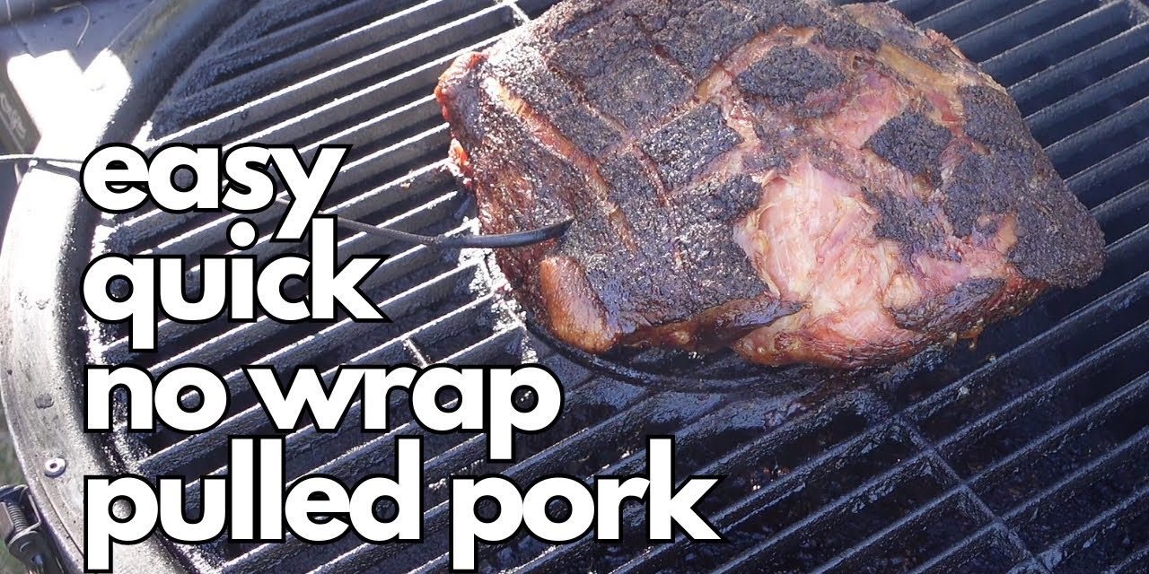 Lazy Rob No-Wrap Quick n Easy Pork Shoulder